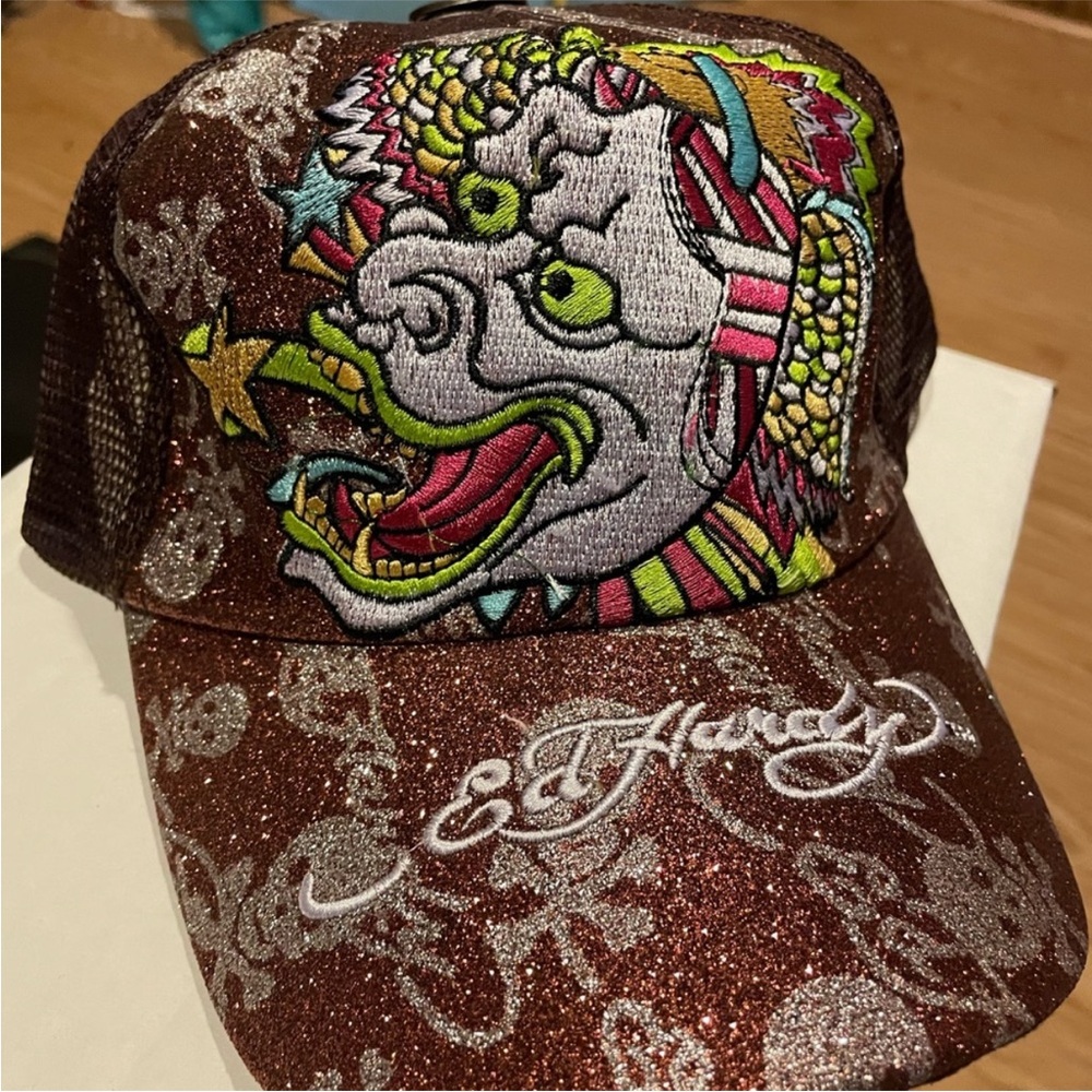 Ed Hardy trucker hat